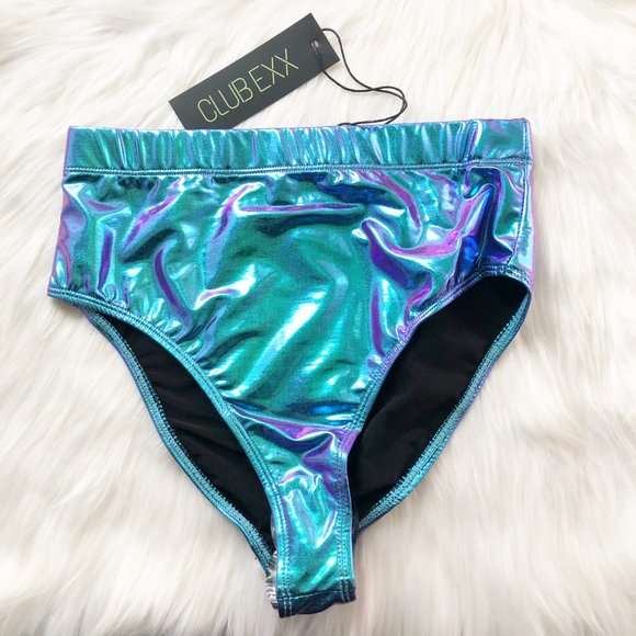 Dolls Kill Accessories - Euphoric Element Metallic Shorts